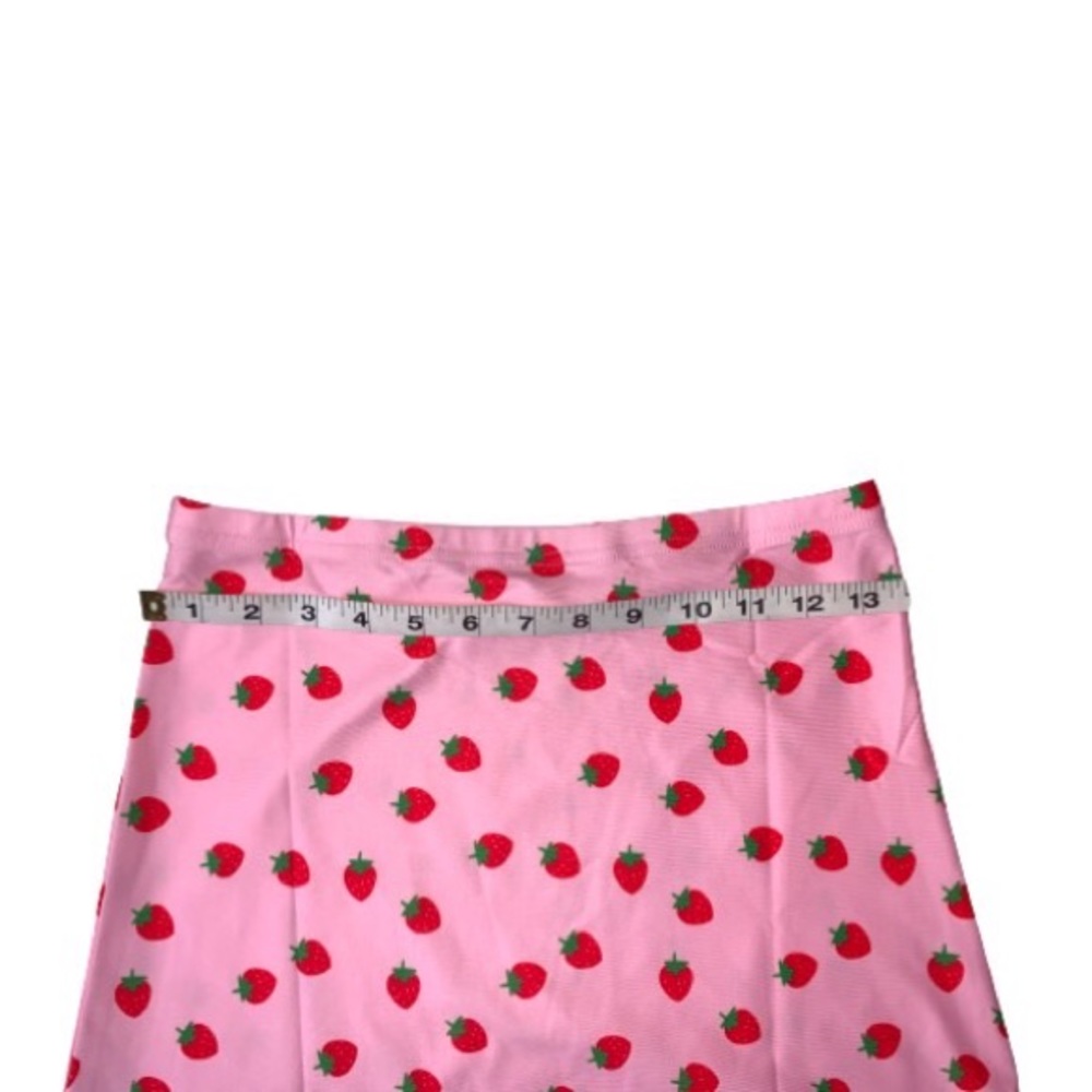 🍓Sexy Kawaii Lolita Strawberry Dress Set | Pink - Picture 15 of 16